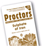 Sulphate of Iron