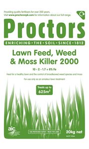 Picture of Lawn Feed, Weed & Moss Killer 2000 10-2-1.7 + 8% Fe 50x20kg Bags)
